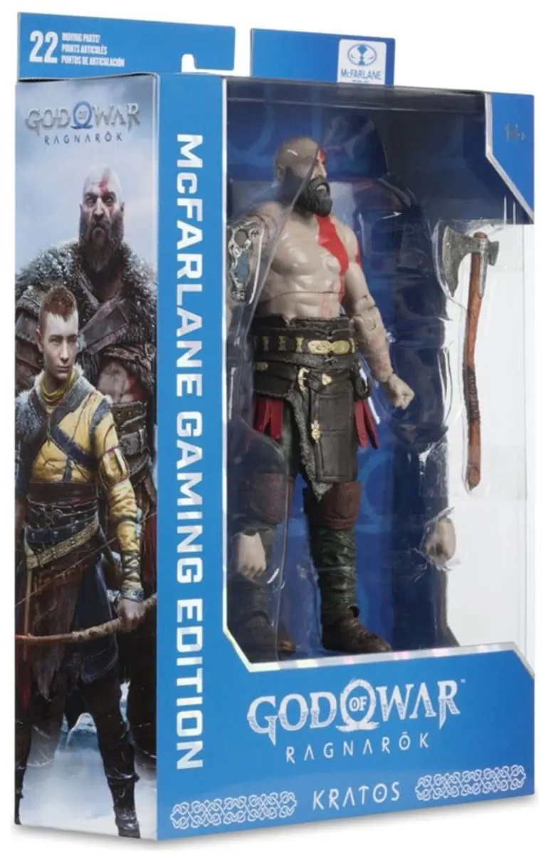McFarlane Toys God of War Ragnarök Kratos 18cm Multikleur - afbeelding 5 van 6