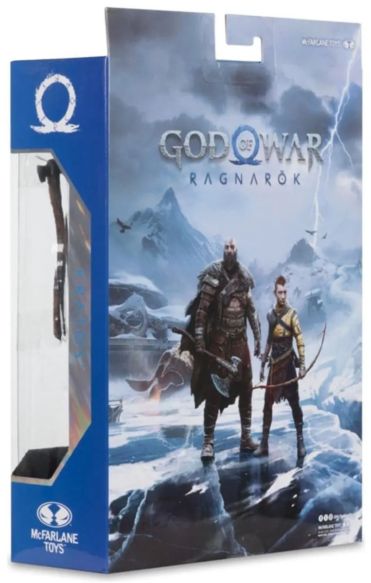 McFarlane Toys God of War Ragnarök Kratos 18cm Multikleur - afbeelding 6 van 6