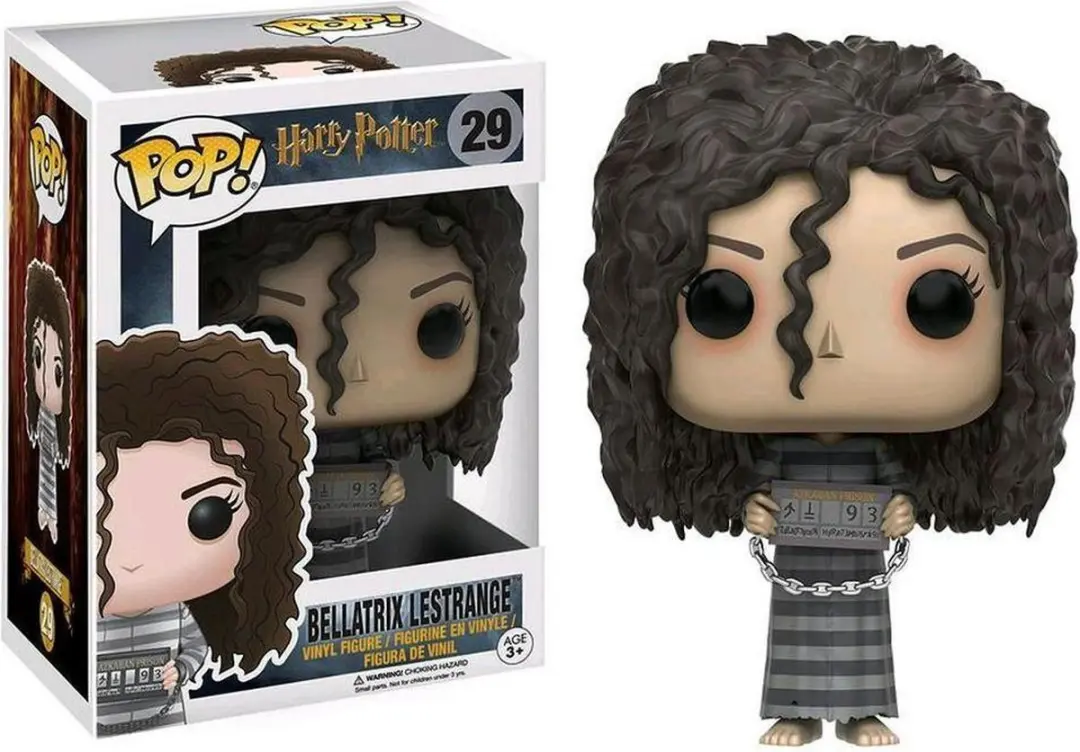 Funko Pop! Harry Potter: Bellatrix Lestrange (Prisoner) #29 Hot Topic Exclusive