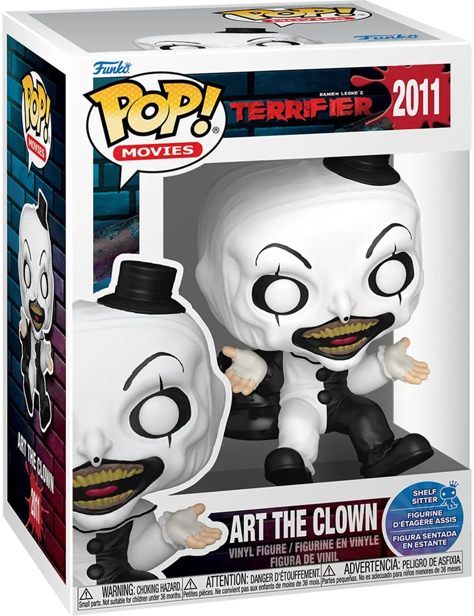 Terrifier Art The Clown (Pop!Movies) Vinyl Figur 2011 Unisex Funko Pop!
