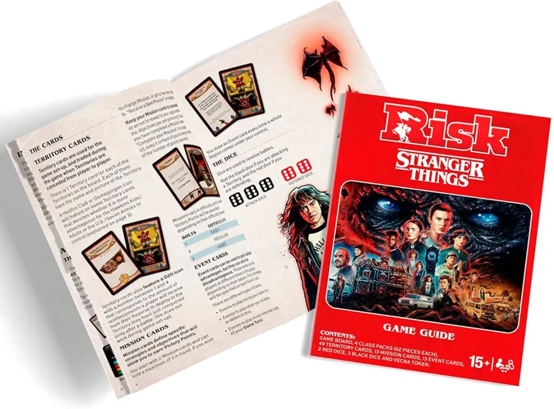 Hasbro Winning Moves Risk Stranger Things Bordspel - 2-4 Spelers