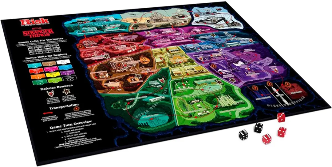Hasbro Winning Moves Risk Stranger Things Bordspel - 2-4 Spelers
