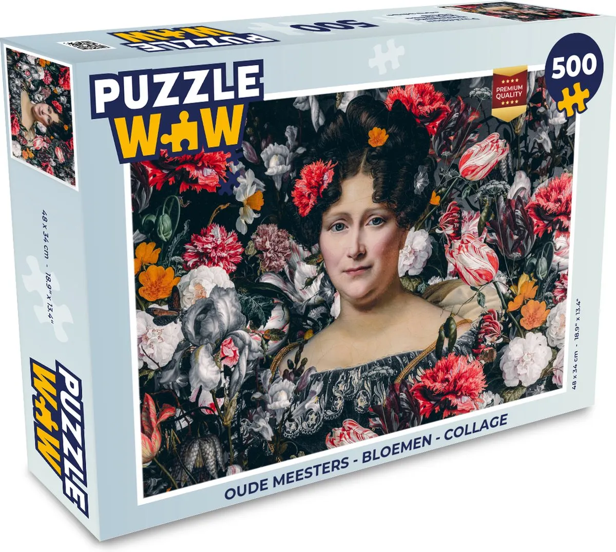 PuzzleWow Oude Meesters Legpuzzel 500 Stuks