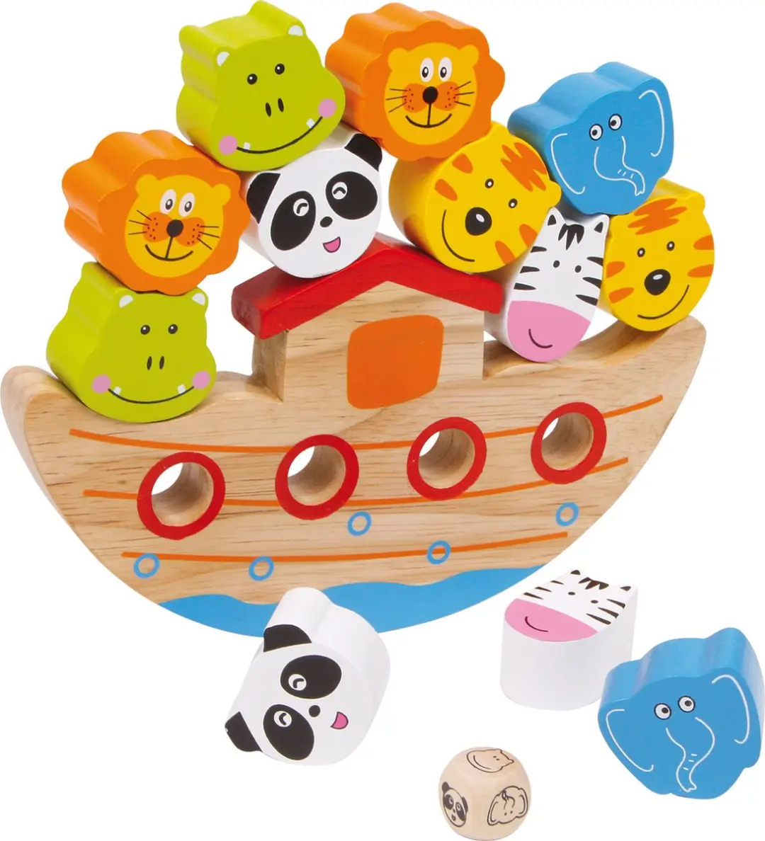 Houten balansspel