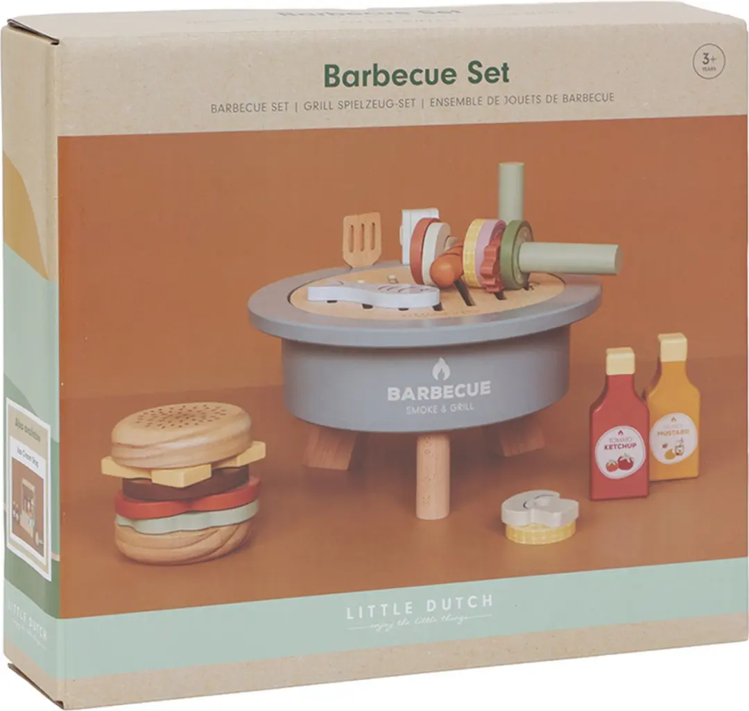 Little Dutch Barbecue Speelgoedset - Meerkleurig