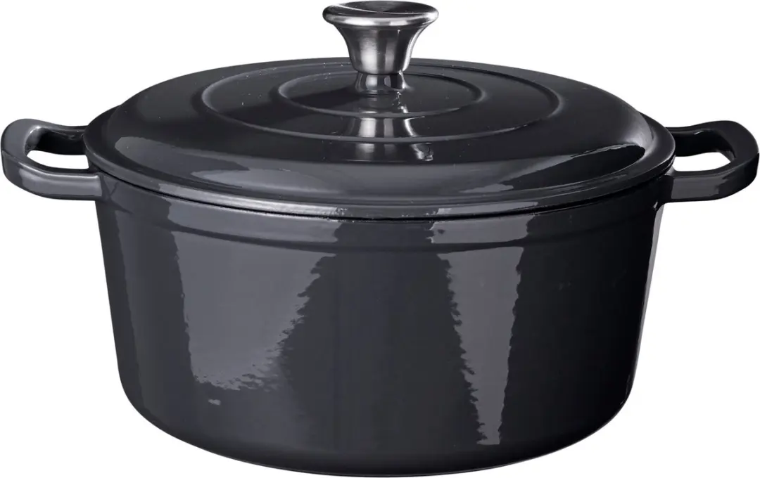 Koopman braadpan gietijzer 26cm grijs