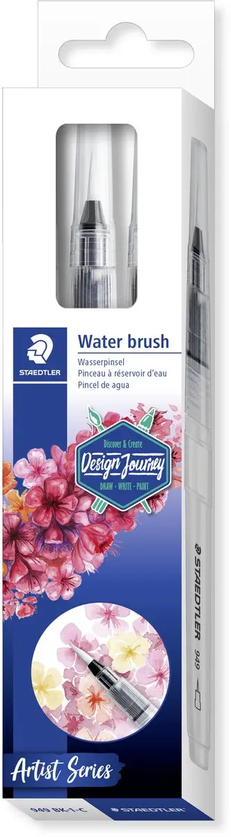Staedtler brushpen, maat S, op blister