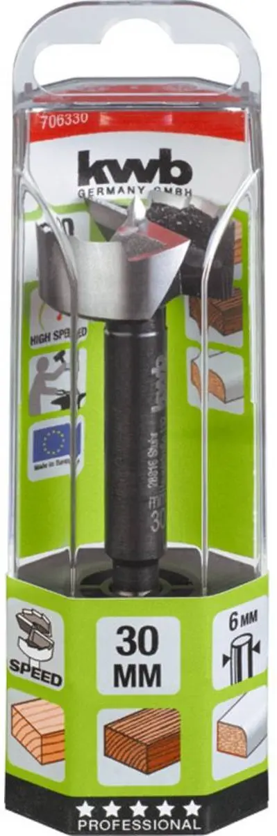 KWB 706330 Forstnerboor 30mm - Metaal