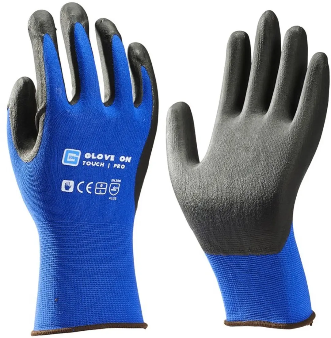 Glove On Touch Pro Werkhandschoenen L - Blauw