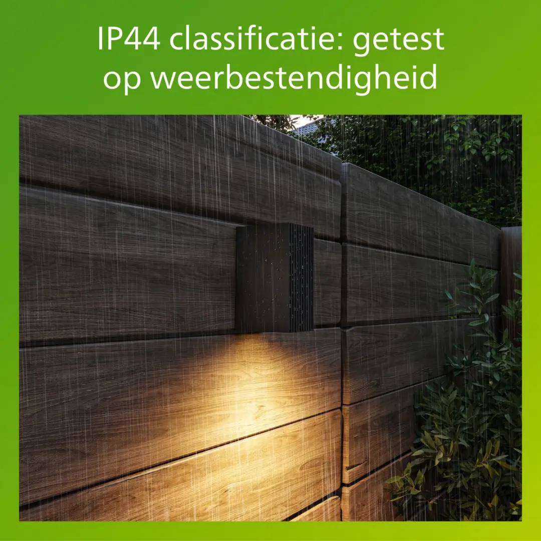 Philips Voro UltraEfficient Wandlamp 4.3W - Antraciet - afbeelding 6 van 6