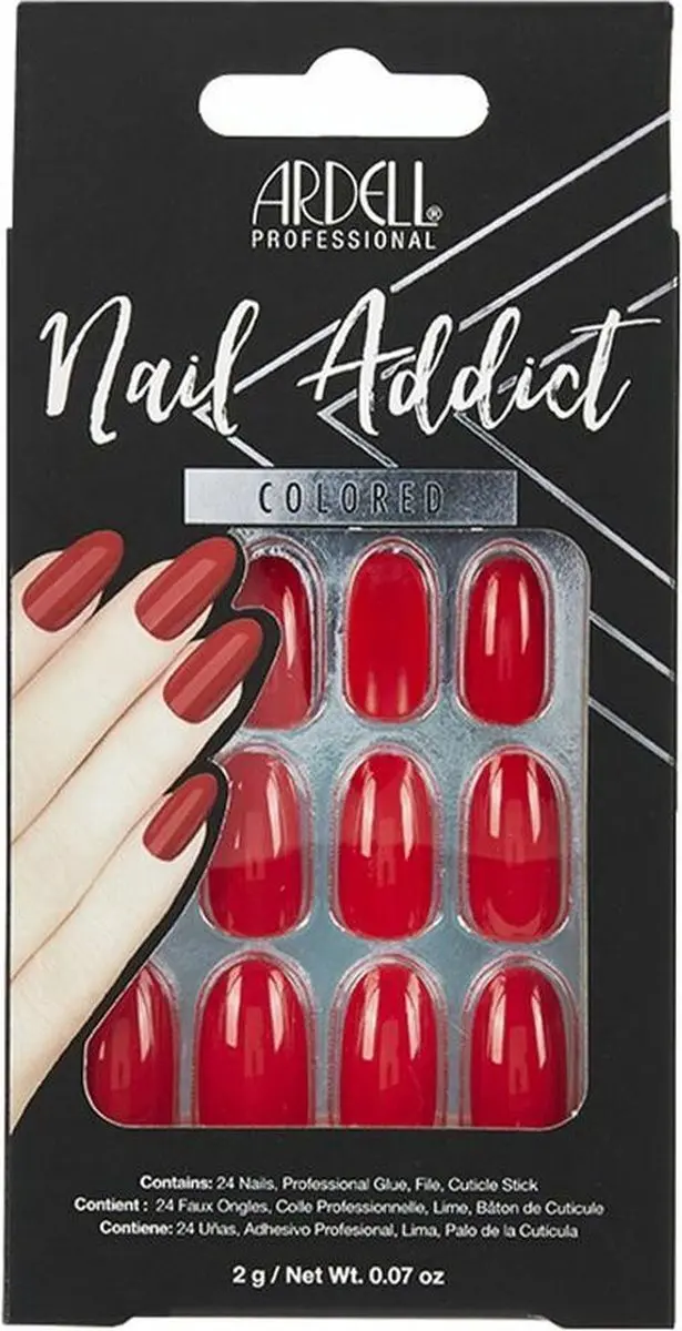 Ardell Nail Addict Cherry Red Kunstnagels