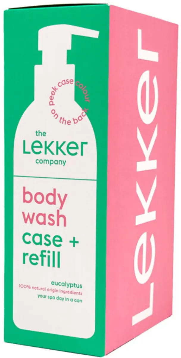 The Lekker Company Starterpack Refill Body Wash - 2x330ml Eucalyptus