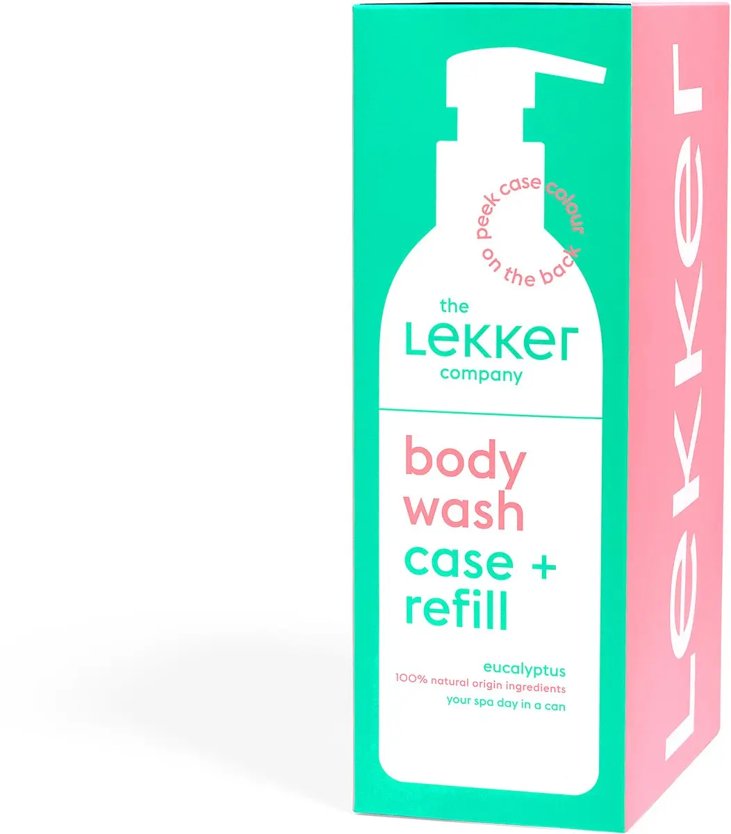 The Lekker Company Starterpack Refill Body Wash - 2x330ml Eucalyptus