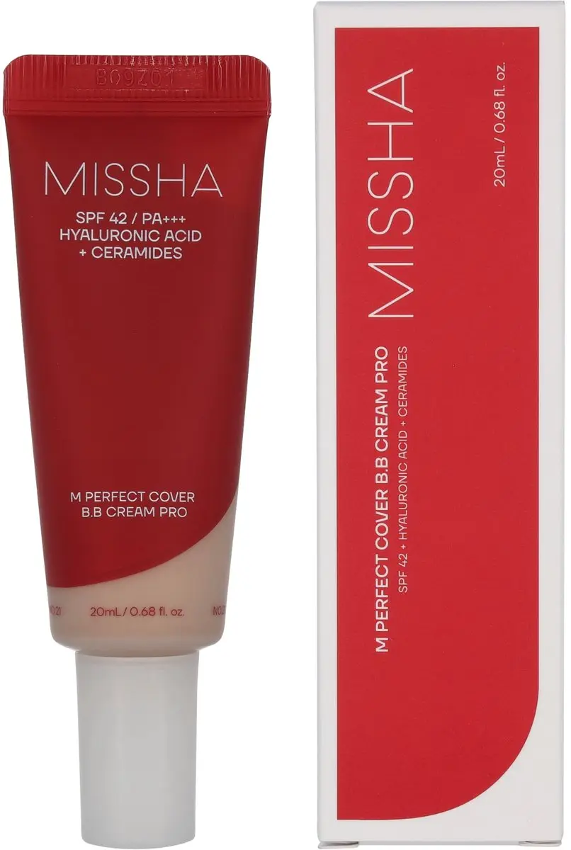 Missha Perfect Cover BB Cream #21 - 20ml - afbeelding 3 van 3