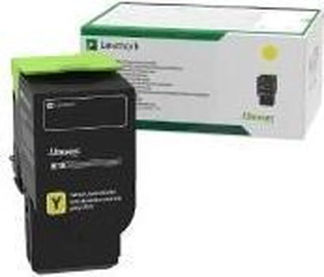 Lexmark 78C2UY0 Tonercartridge - Geel