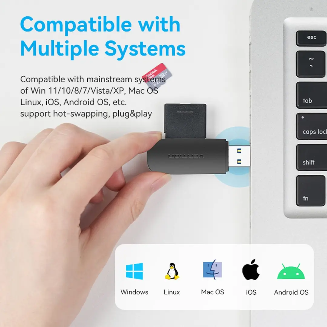 Vention CLGB0 Externe Kaartlezer