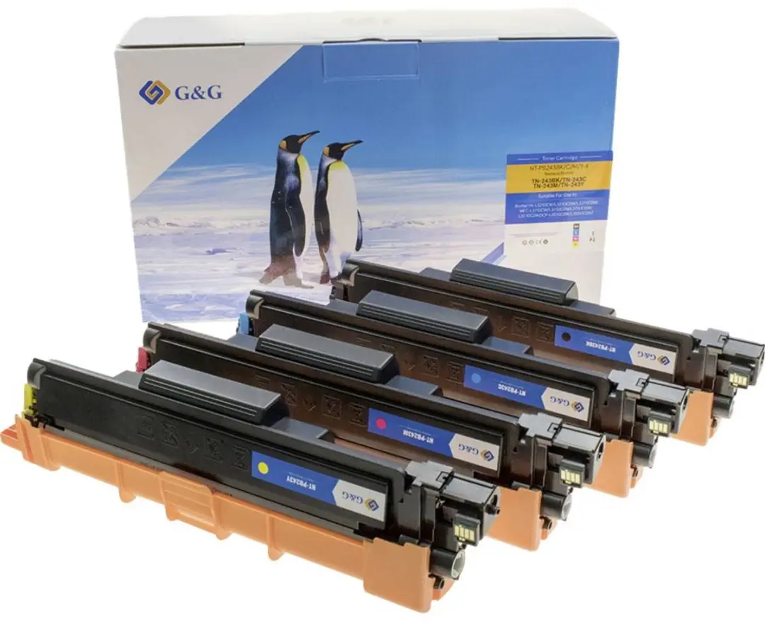 G&G TN243 Toner Multipack 4 Kleuren - 4x4000