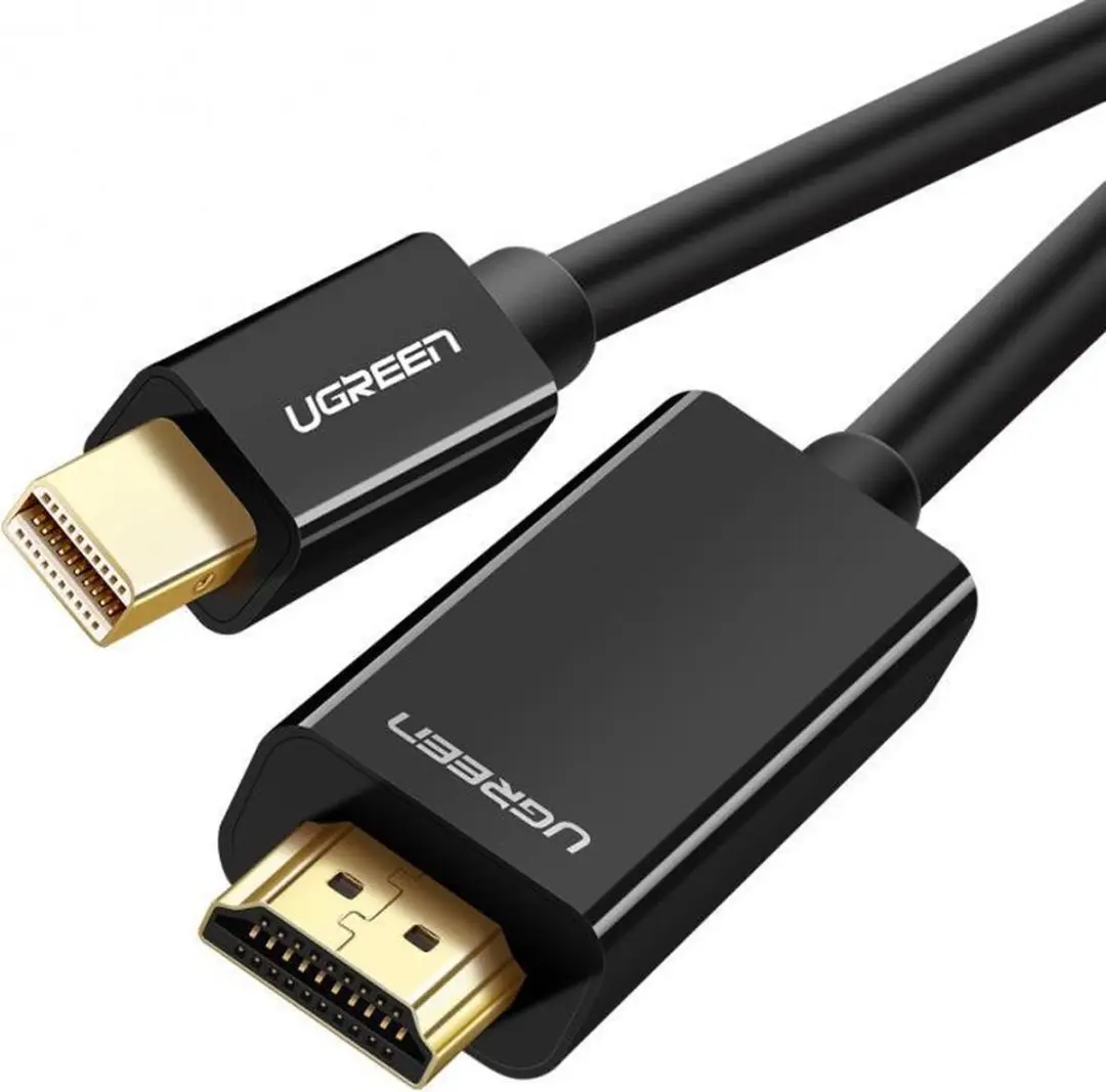UGREEN MD101 Mini DisplayPort naar HDMI Kabel 4K 1,5m - Zwart - afbeelding 2 van 5