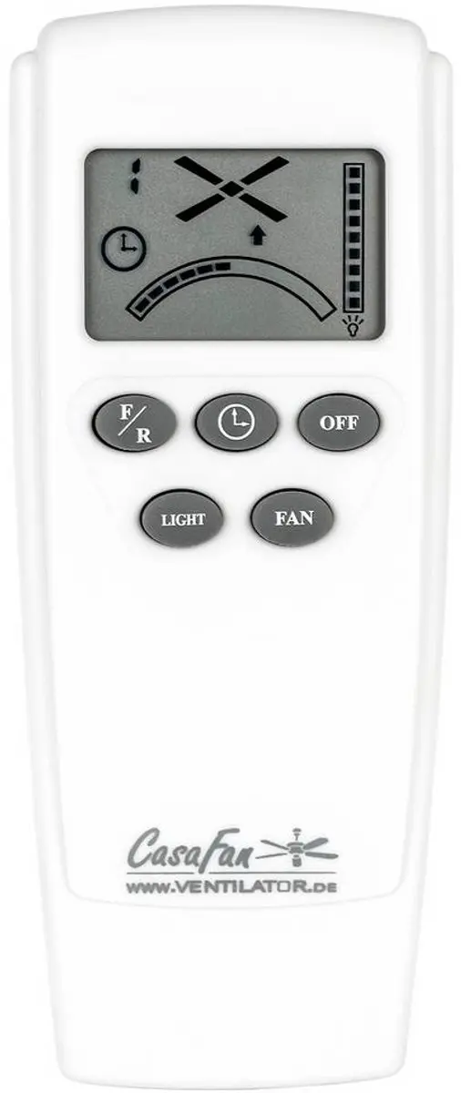Casafan ECO PLANO II 132 WE-WE WiFi Plafondventilator - 132cm Wit