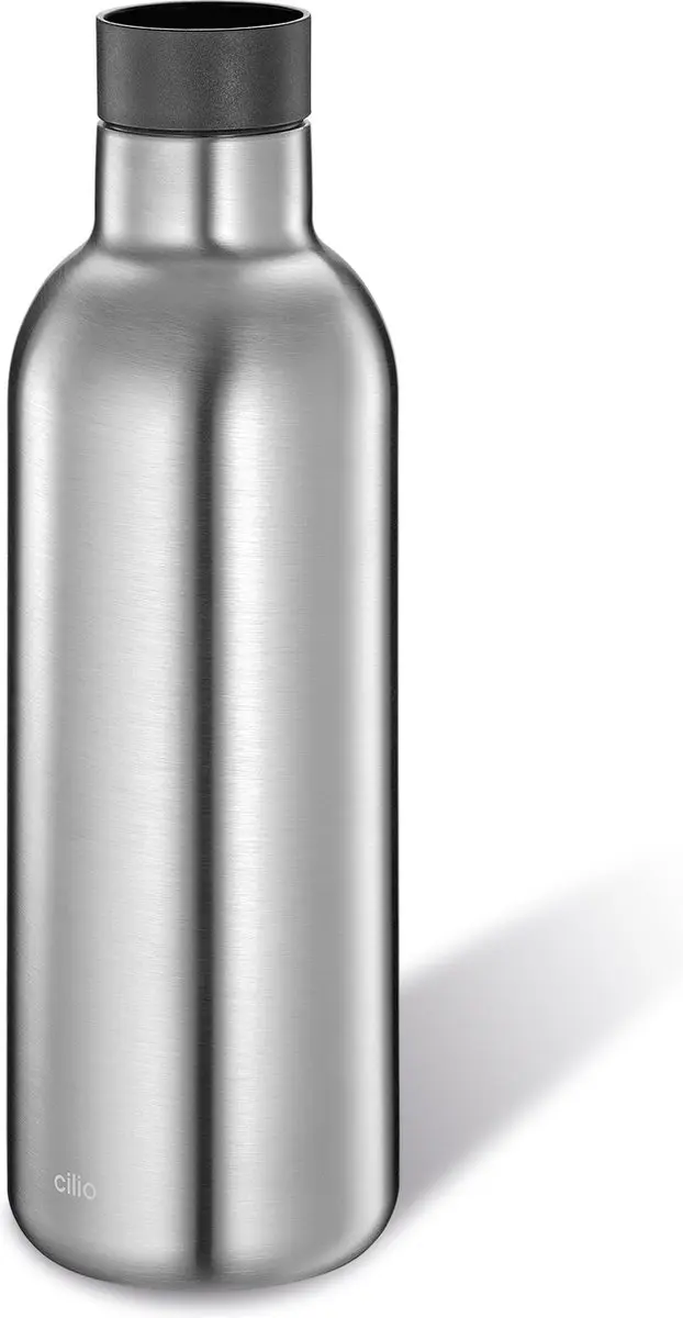 Isoleerfles 650ml edelstaal roestvrij deluxe Cilio