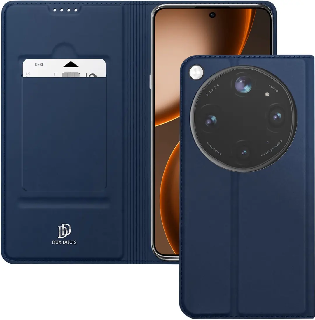 Dux Ducis, Hoesje voor Oppo Find X9 Ultra Soft-touch met Videostandaard en Pasje