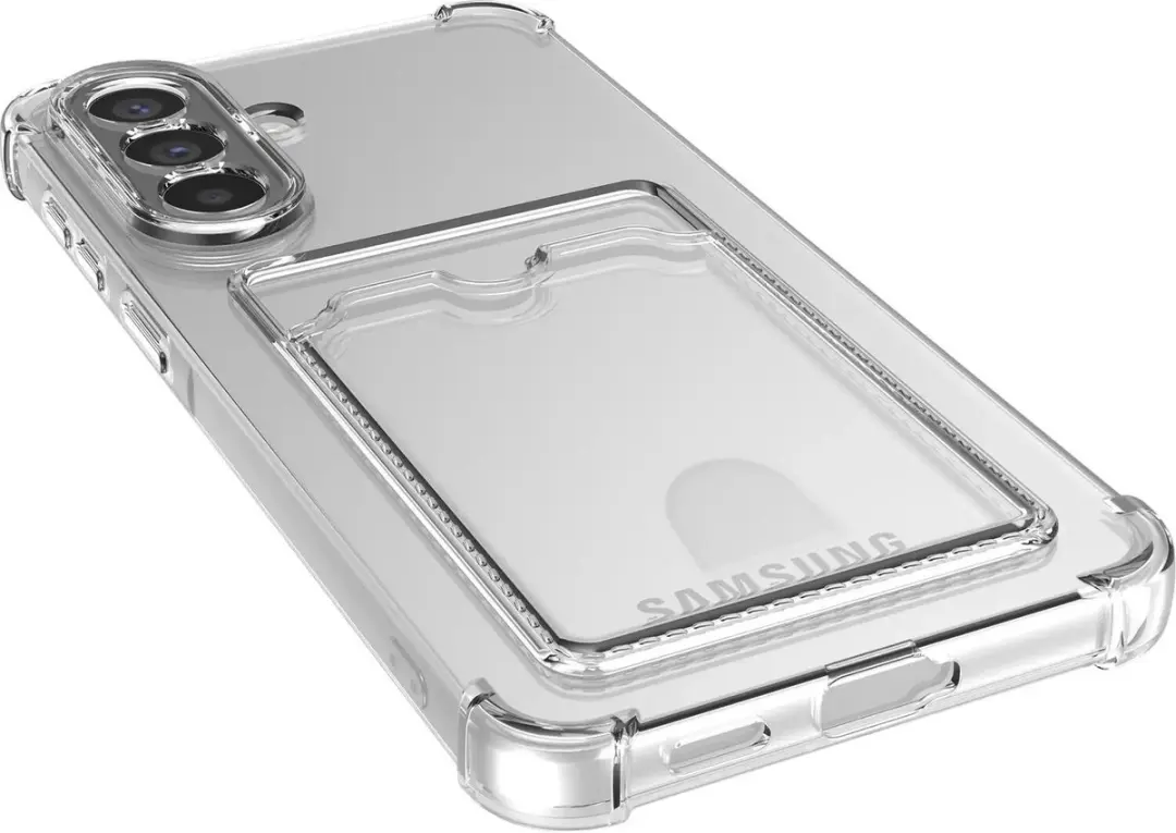 Selected Transparant Hoesje Samsung Galaxy A36 - Pasjeshouder