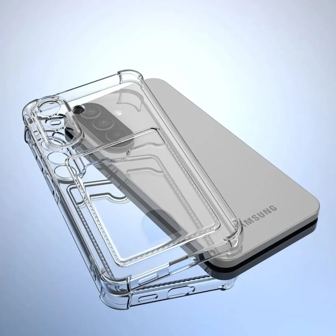 Selected Transparant Hoesje Samsung Galaxy A36 - Pasjeshouder