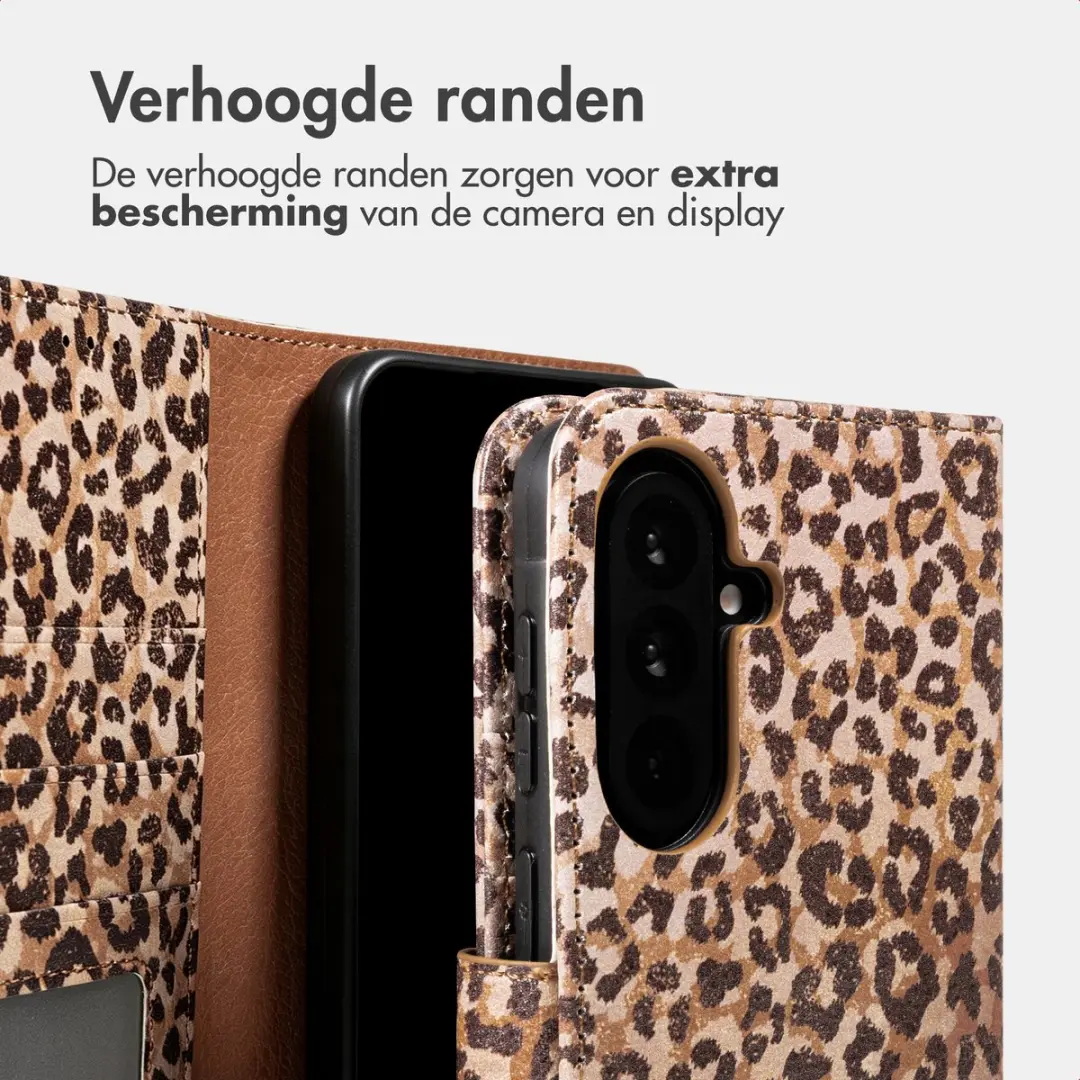 Imoshion Galaxy A37 Hoesje - Leopard Mood - 3 Pasjes