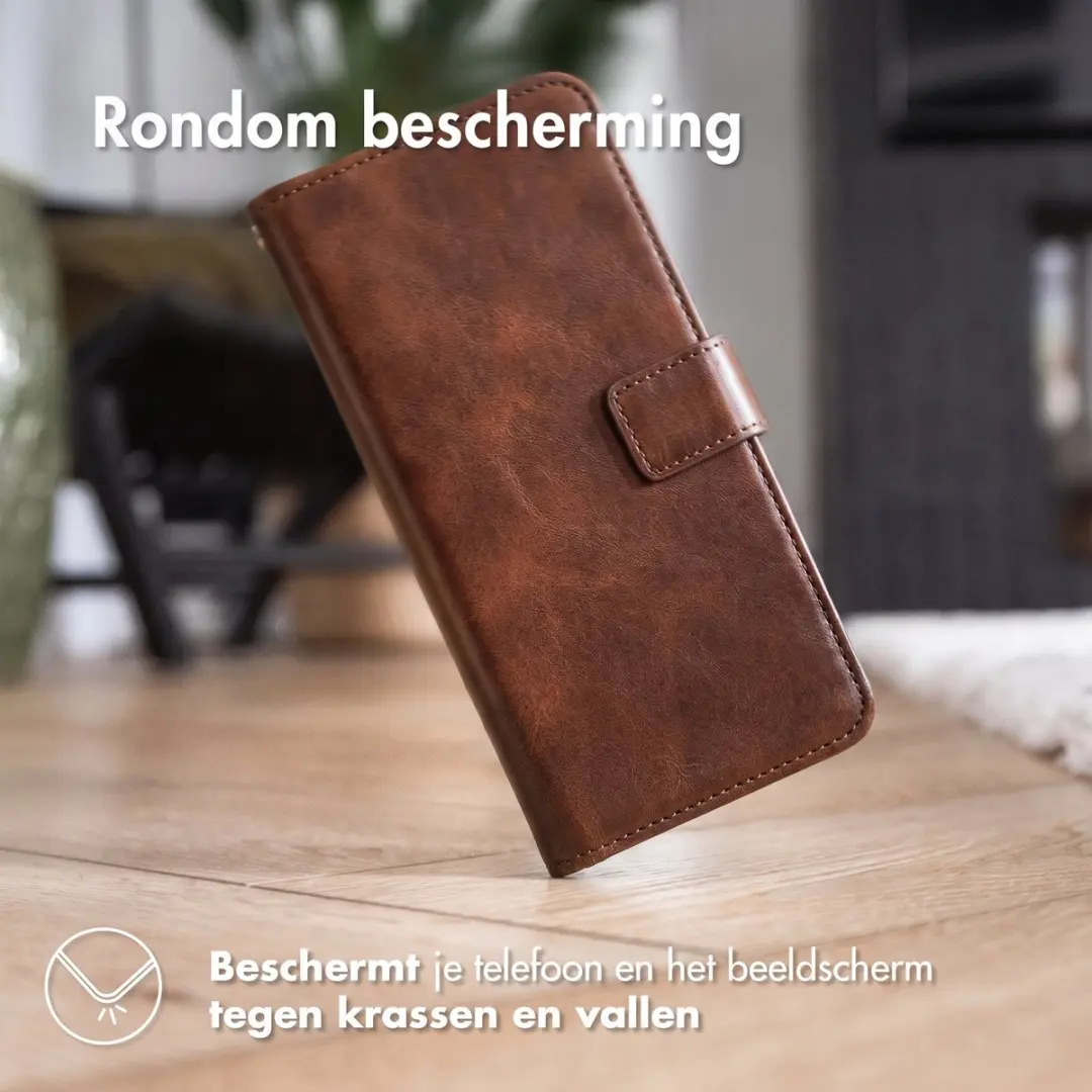 Imoshion Hoesje Samsung Galaxy S26 FE Donkerbruin - 3 Pasjes
