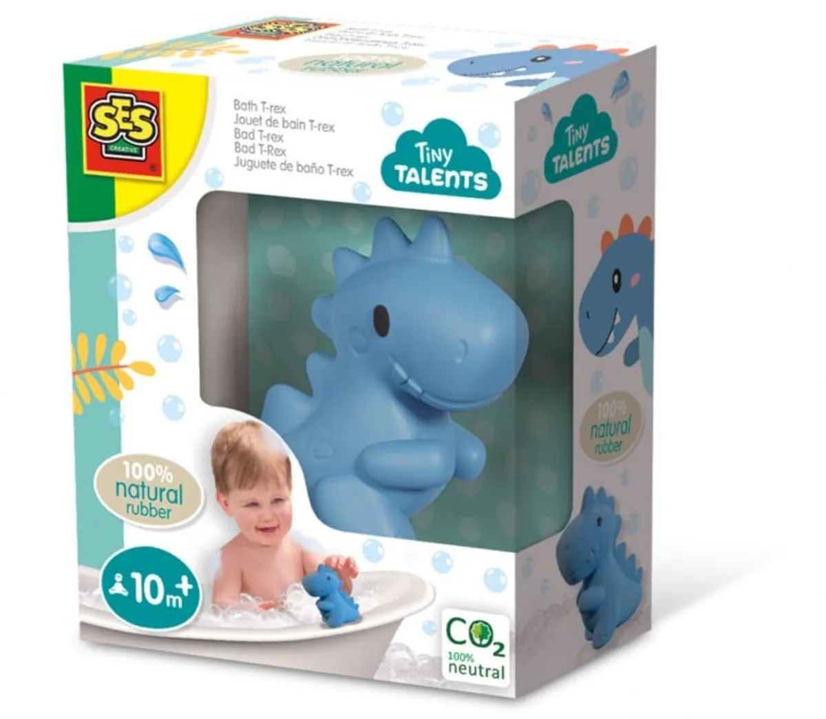 SES Creative Tiny Talents Badtijd T-Rex Speelgoed - 13211