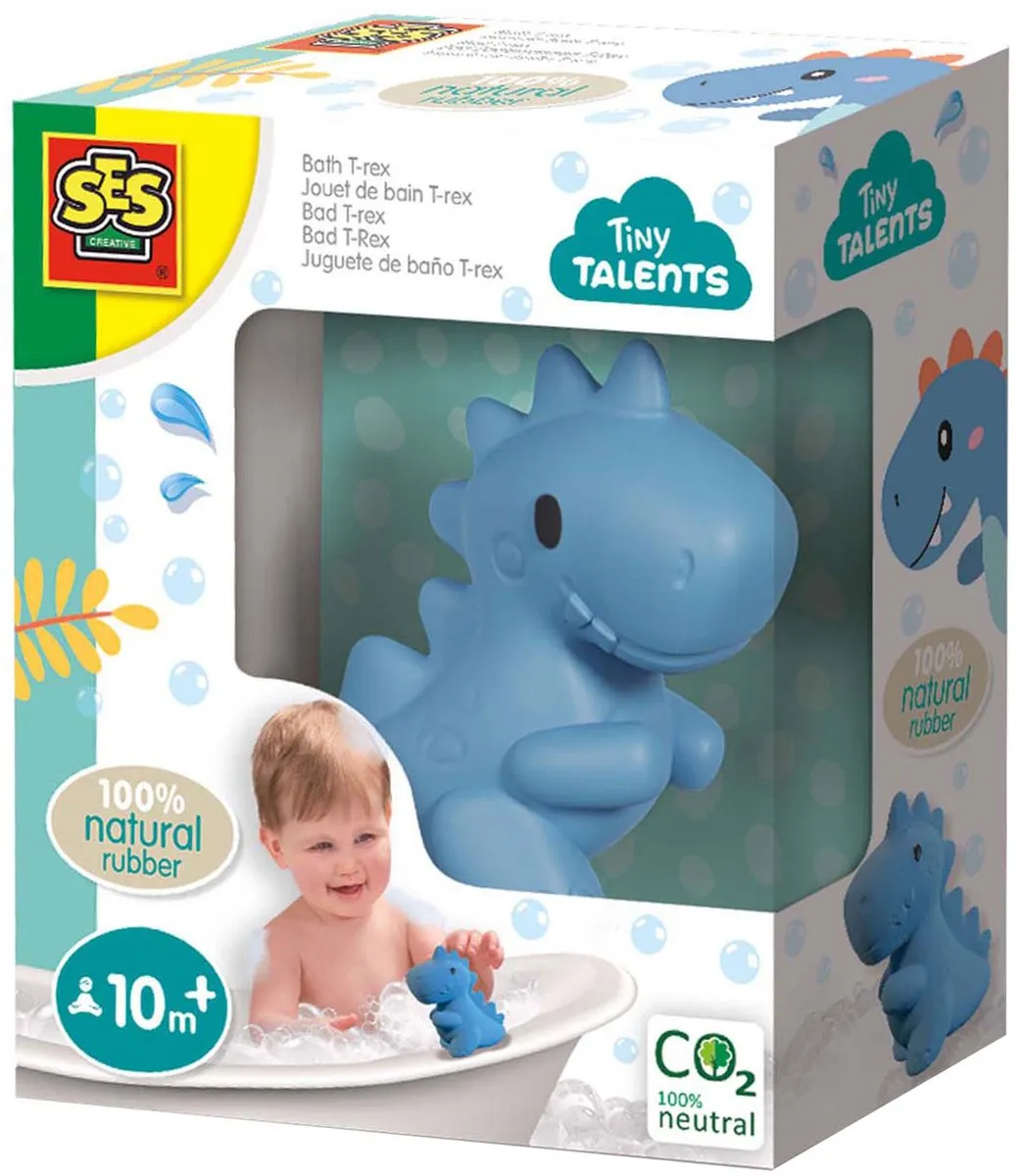 SES Creative Tiny Talents Badtijd T-Rex Speelgoed - 13211