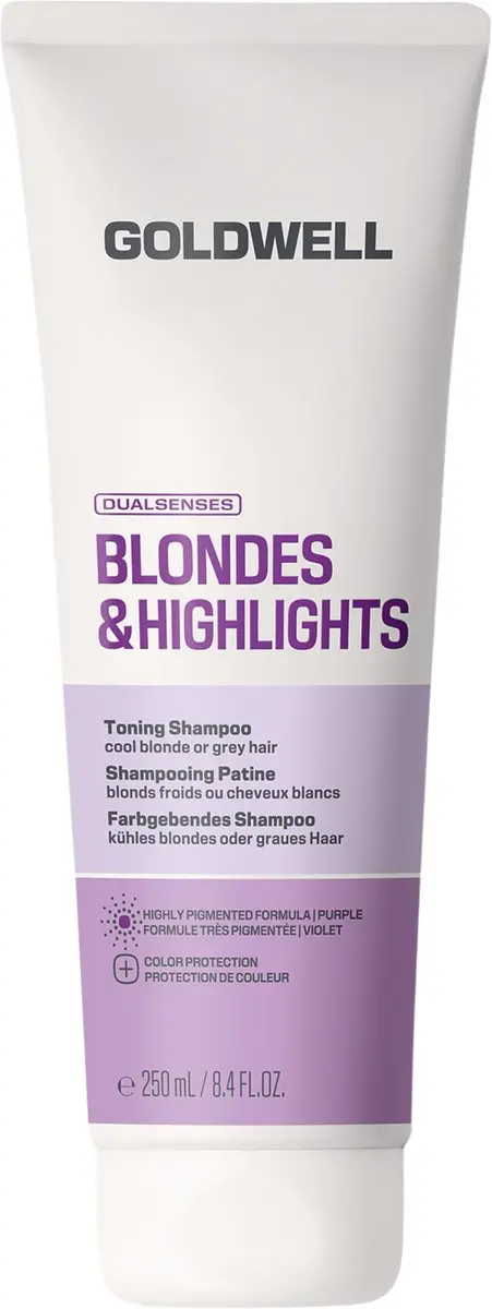 Goldwell Dualsenses Blondes & Highlights Shampoo Paars 250ml