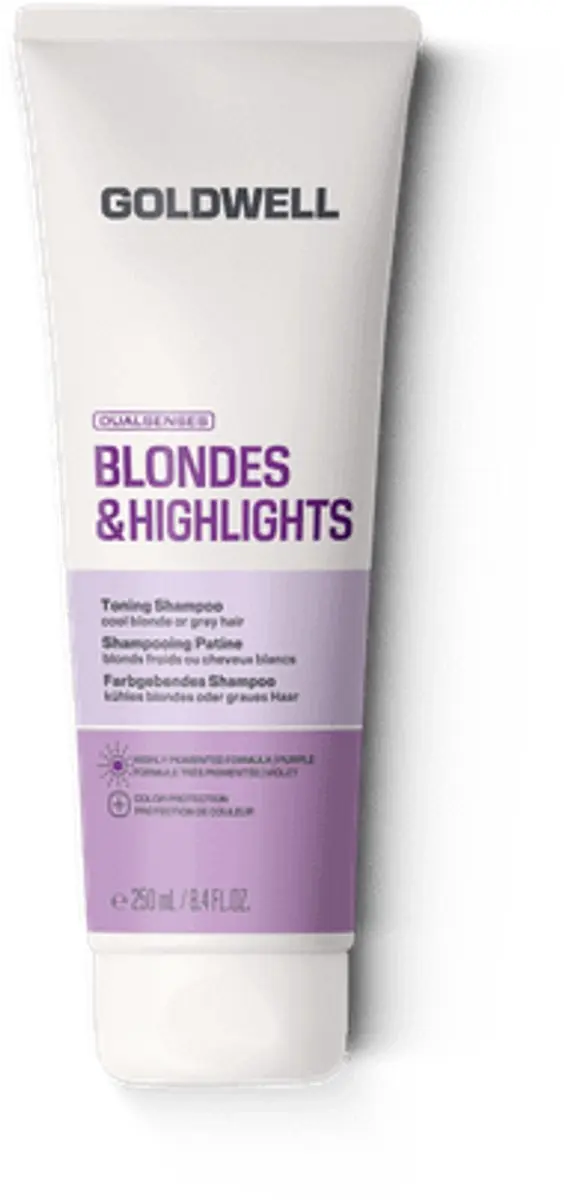 Goldwell Dualsenses Blondes & Highlights Shampoo Paars 250ml