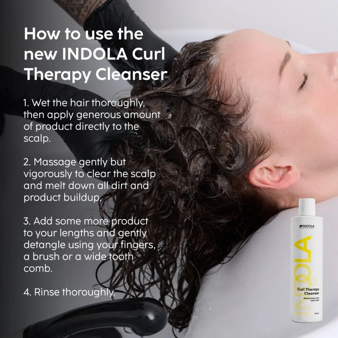 Indola Curl Therapy Cleanser 300ml