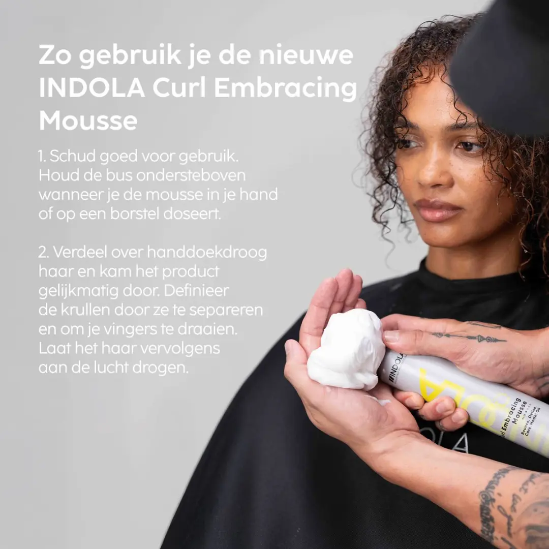 Indola Curl Embracing Mousse 200ml