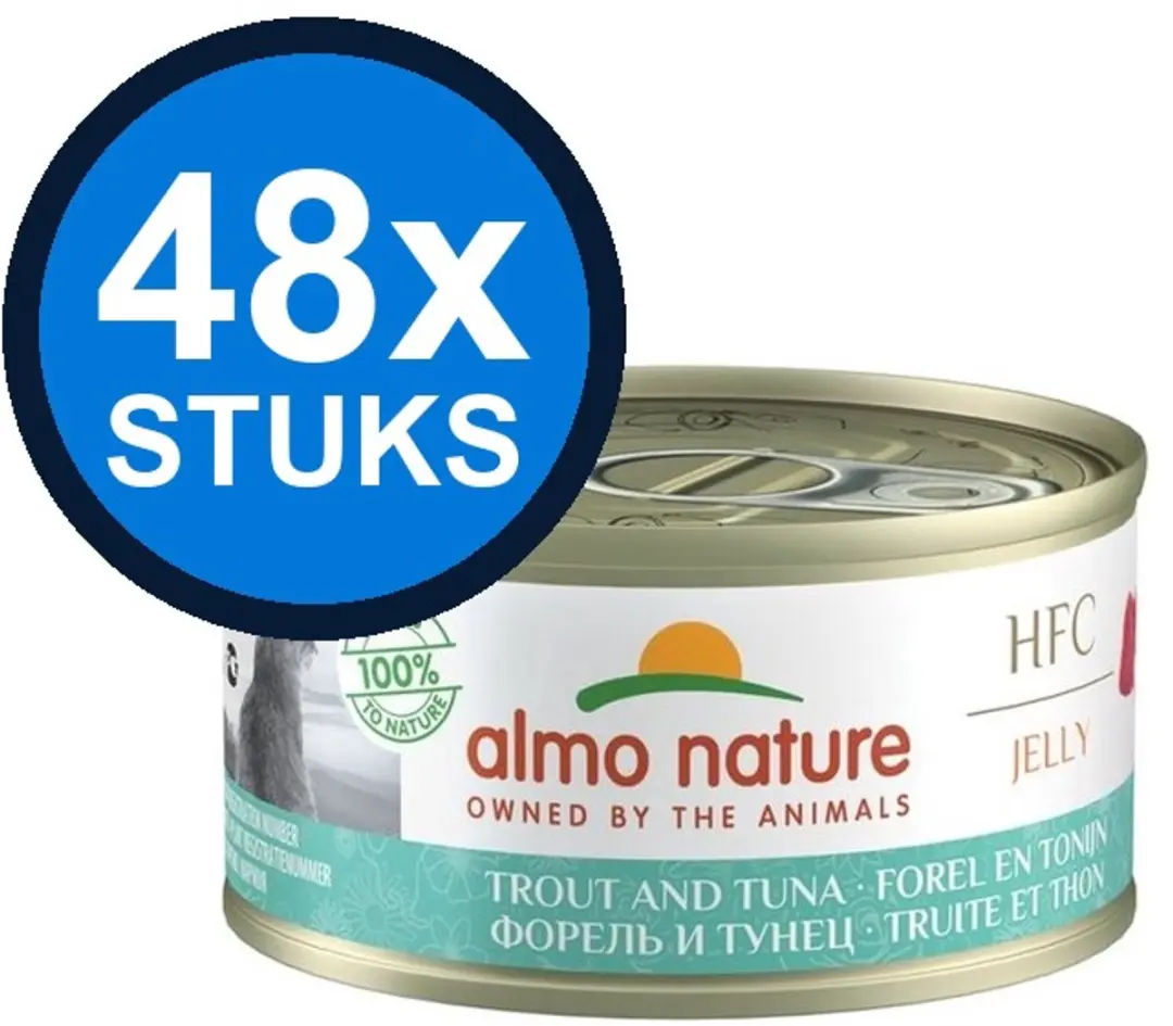 48x Almo Nature HFC Jelly