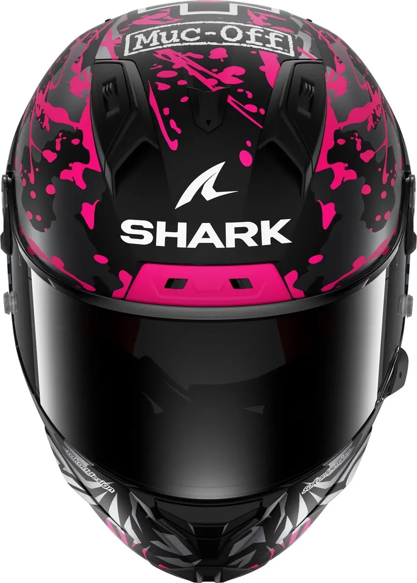 Shark Aeron GP FIM 2 Replica Carbon Helm - Maat M - Violet/Black
