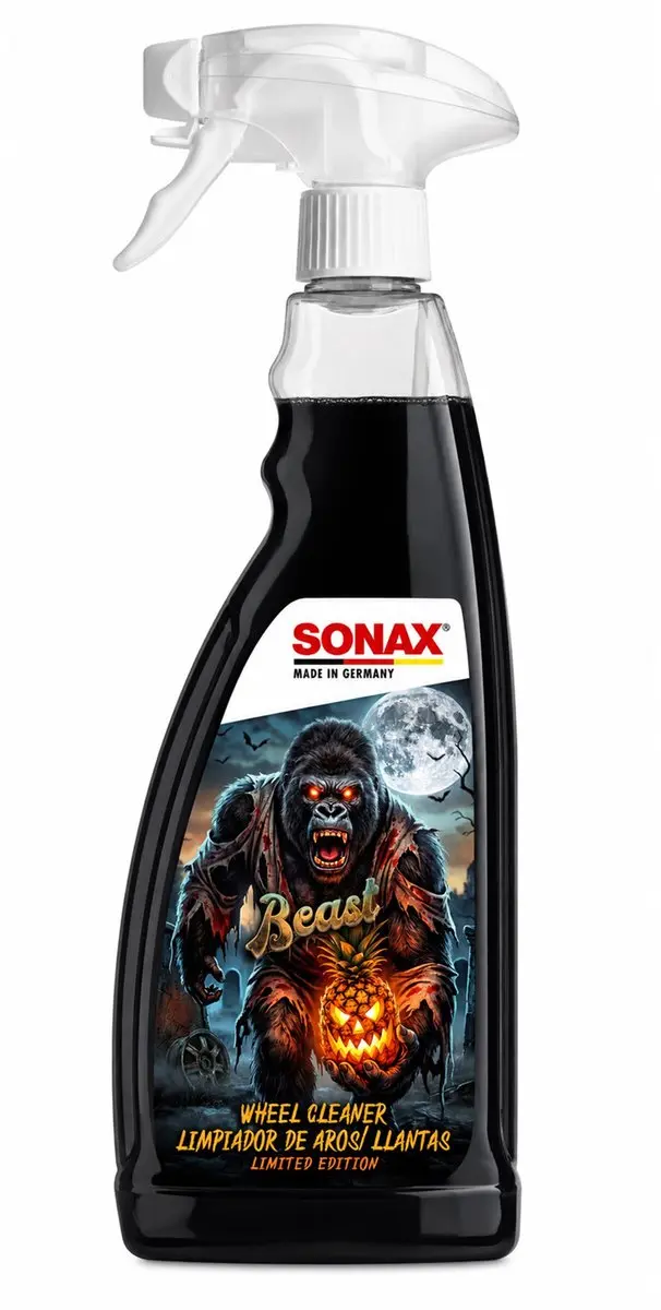 SONAX Halloween BEAST Velgenreiniger Spray 750ml