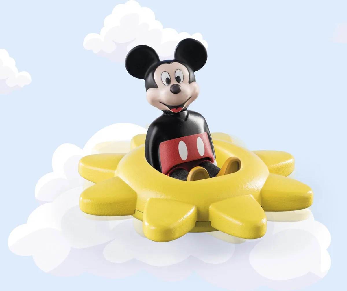 Playmobil 1.2.3 & Disney Mickey Mouse Draaiende Zon 71321 - Multicolor
