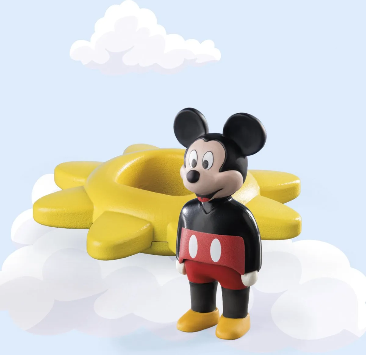 Playmobil 1.2.3 & Disney Mickey Mouse Draaiende Zon 71321 - Multicolor