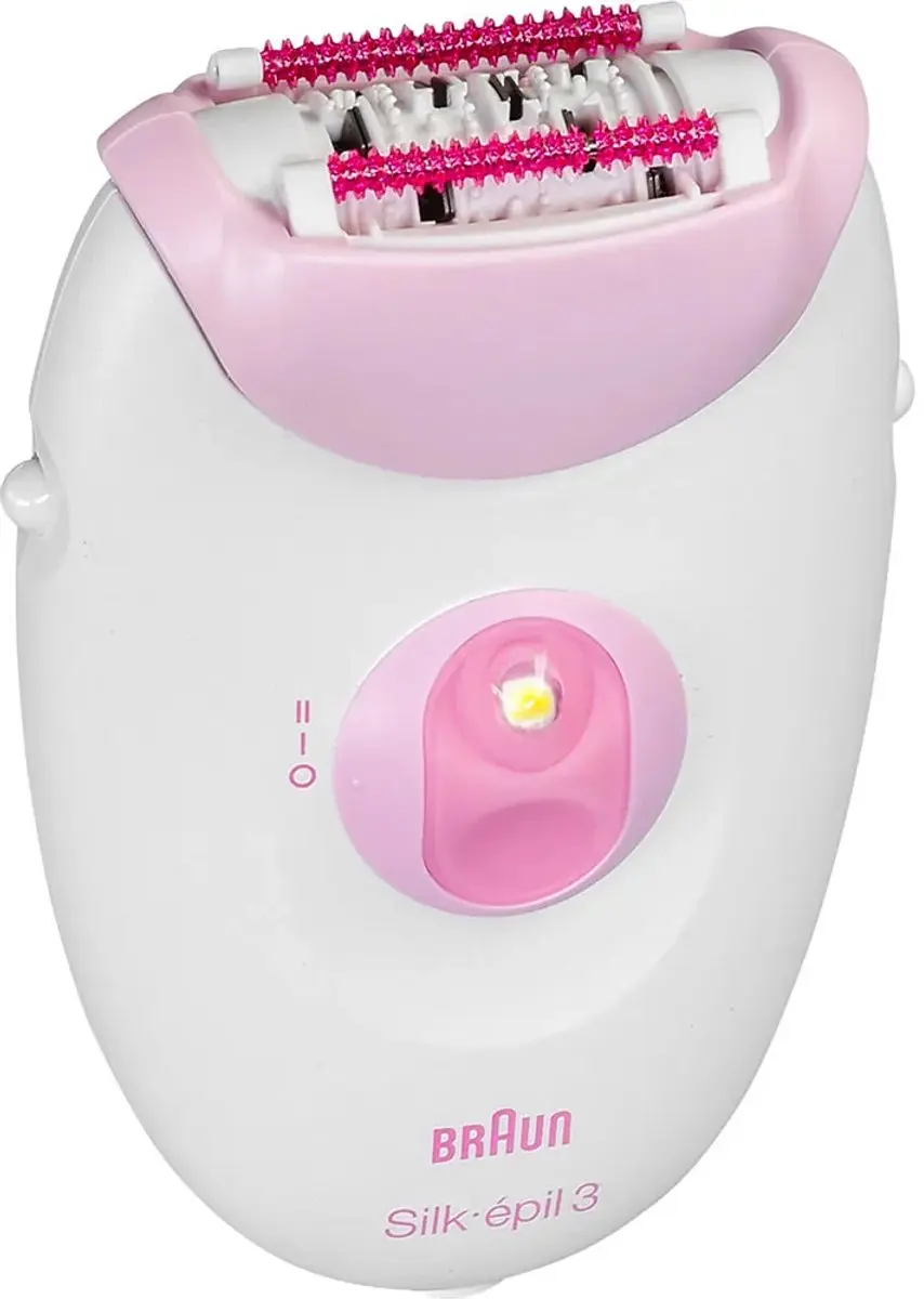 Braun Silk-epil 3-000 Epilator - Roze/Wit