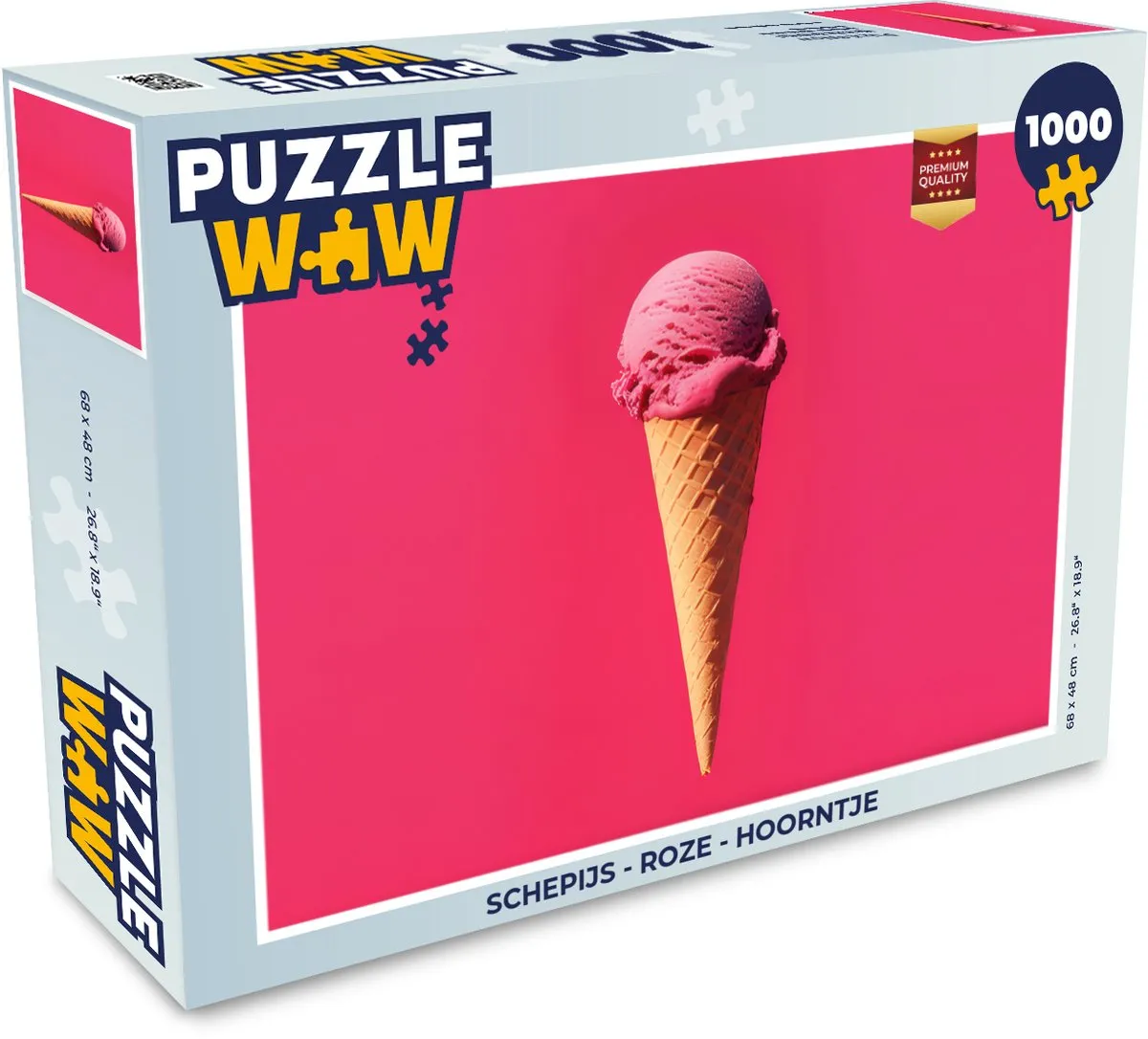PuzzleWow Schepijs Legpuzzel 1000 Stuks