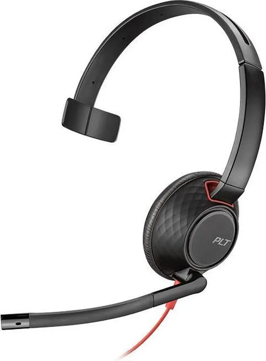 Poly Blackwire 5210 USB Headset - Zwart - afbeelding 2 van 2