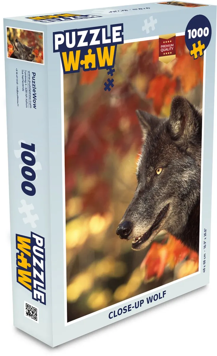 PuzzleWow Close Up Bladeren Legpuzzel 1000 Stuks