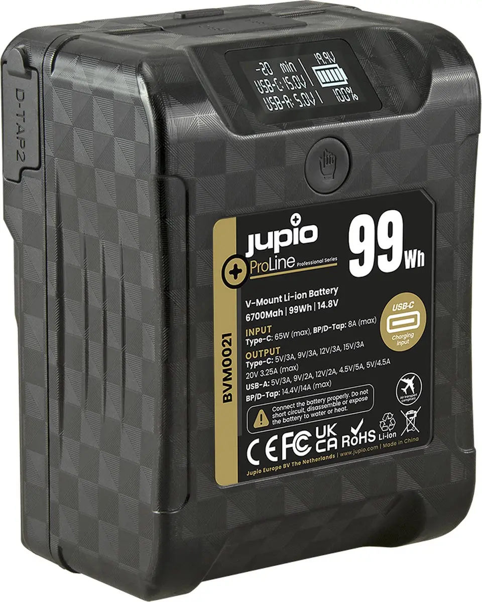 Jupio ProLine Extreme 99 V-Mount Accu 6700mAh BVM0021