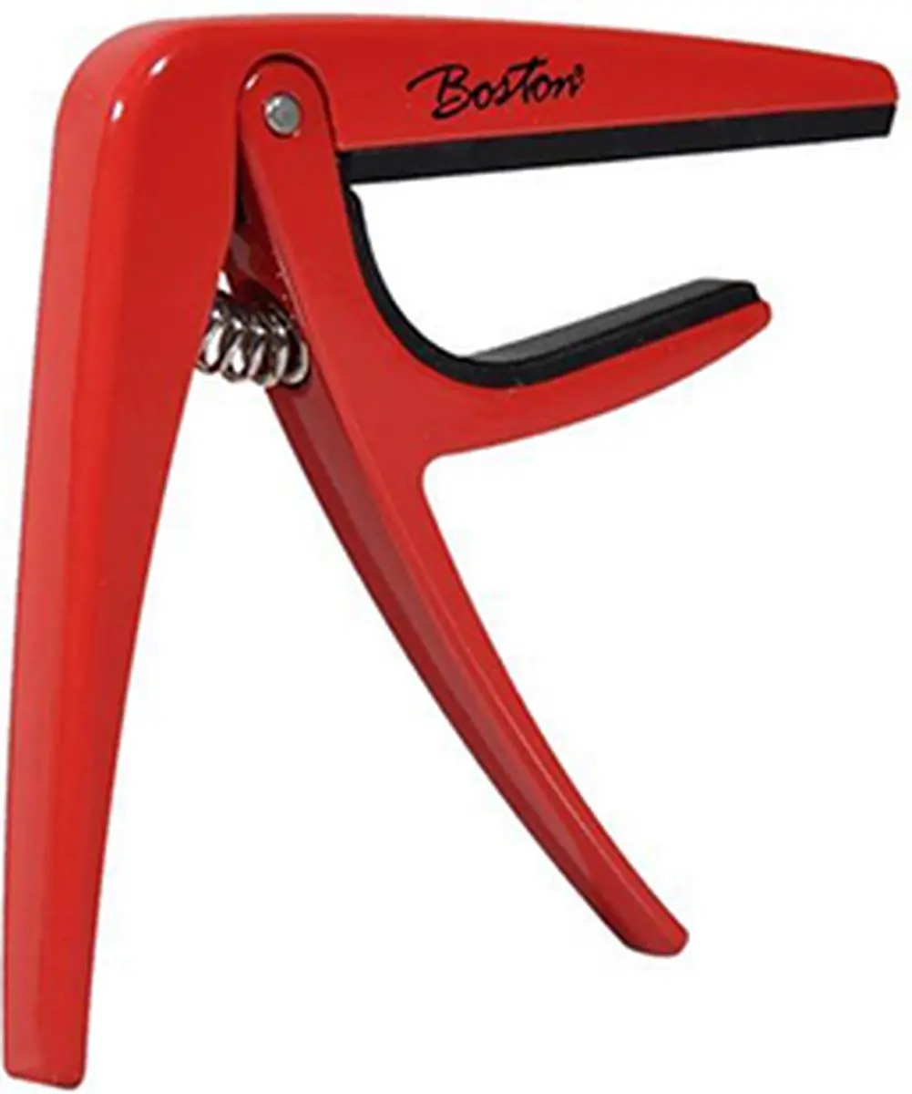 Capo klassieke gitaar Boston BC-86-RD Rood