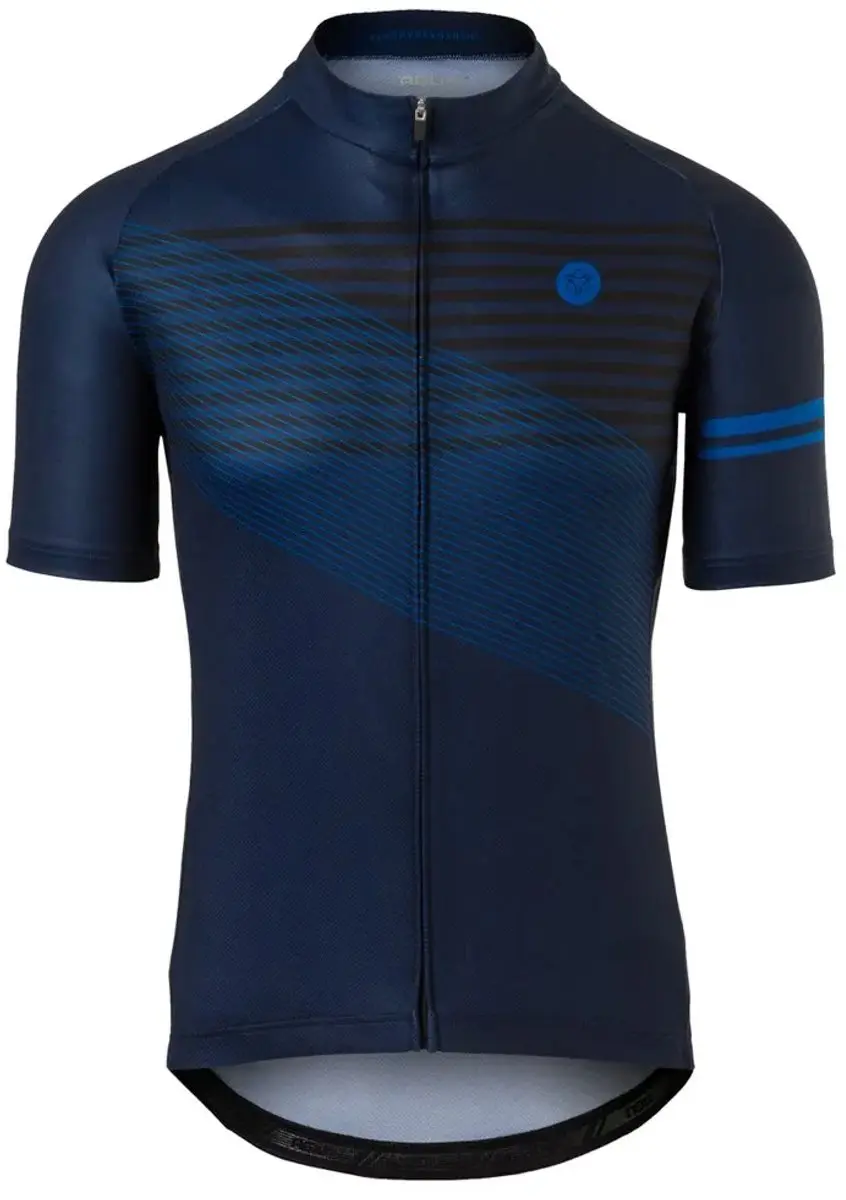 AGU Striped Fietsshirt Essential Heren