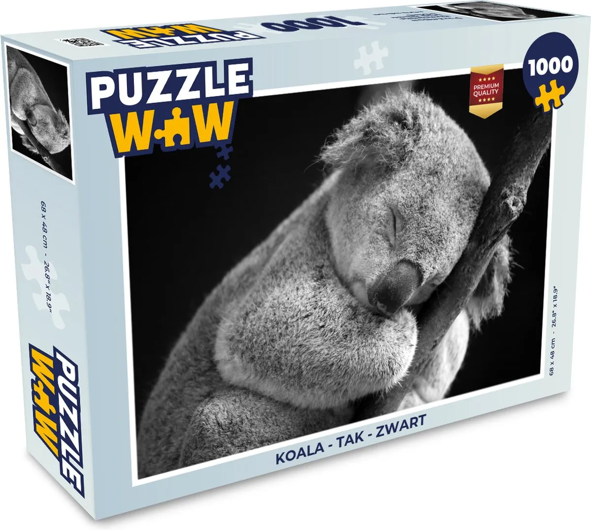 PuzzleWow Koala Tak Puzzel 1000 Stuks
