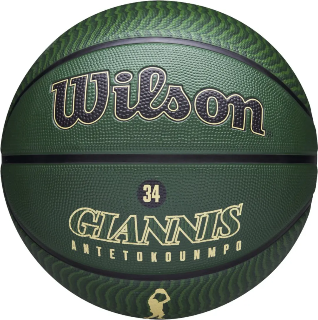 Wilson Nba Player Icon Outdoor Giannis Antetokounmpo Basketbal Bal 7