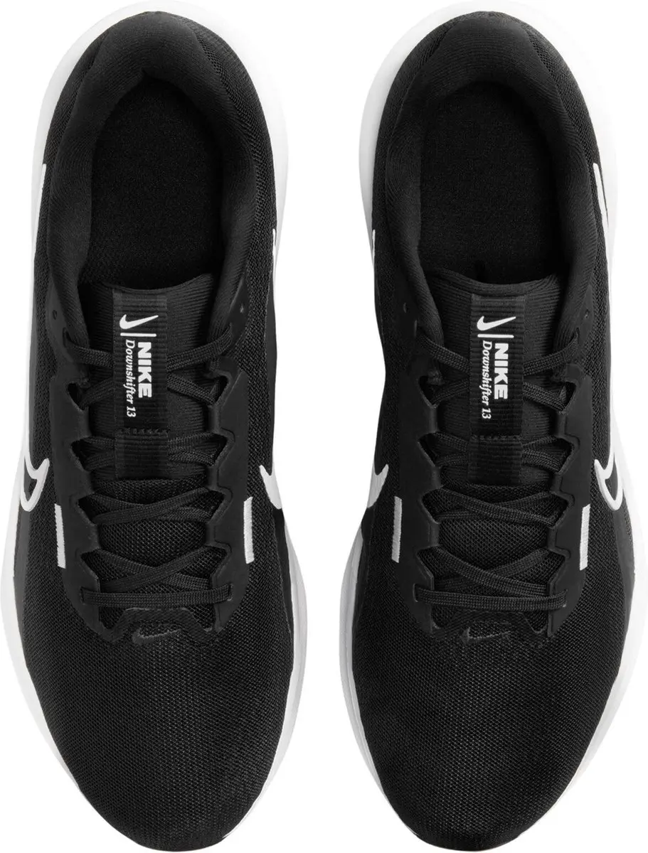 Nike Downshifter 13 Dames Hardloopschoenen - 42,5 - Zwart/Wit